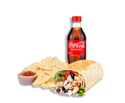 1/2 Lb Combo Burrito - calories, carbs, nutrition