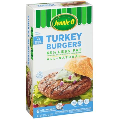 1/3 Pound Turkey Burger - calories, carbs, nutrition