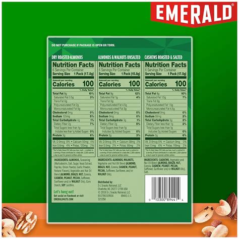 100 Cal Pack - calories, carbs, nutrition