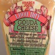 1000 Day Gouda Cheese - calories, carbs, nutrition