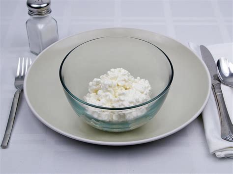 2% Cottage Cheese 1/2 Cup - calories, carbs, nutrition