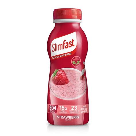 321 Summer Strawberry Shake (325ml) - calories, carbs, nutrition