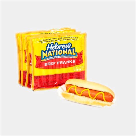 4/1 Hebrew National Hot Dog - calories, carbs, nutrition