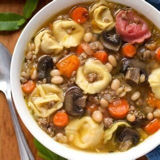 5 Cheese Mini Tortellini Soup - calories, carbs, nutrition