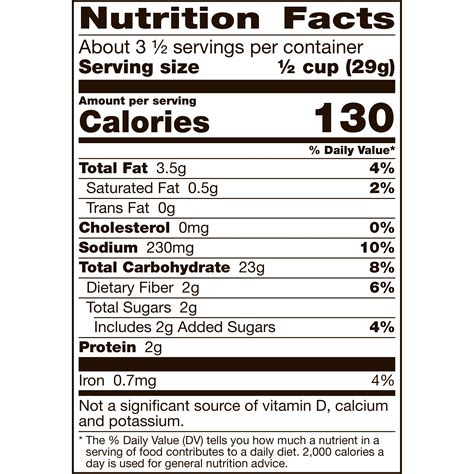 50/50 Mix - calories, carbs, nutrition