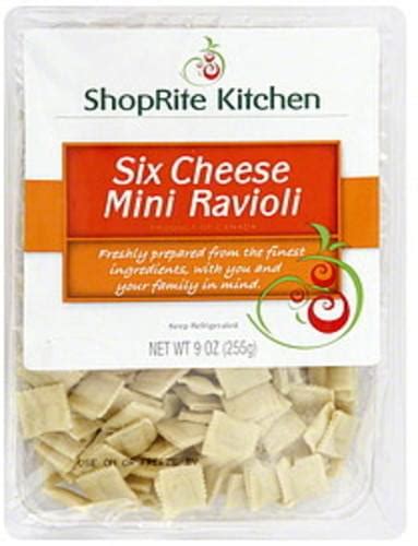 6 Cheese Ravioli - calories, carbs, nutrition