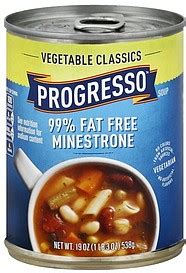 99%fat Free Minestrone - calories, carbs, nutrition