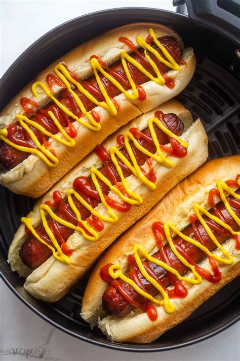 Cook the Perfect Hot Dogs with an Air Fryer: Air Fryer Hot Dog Recipe