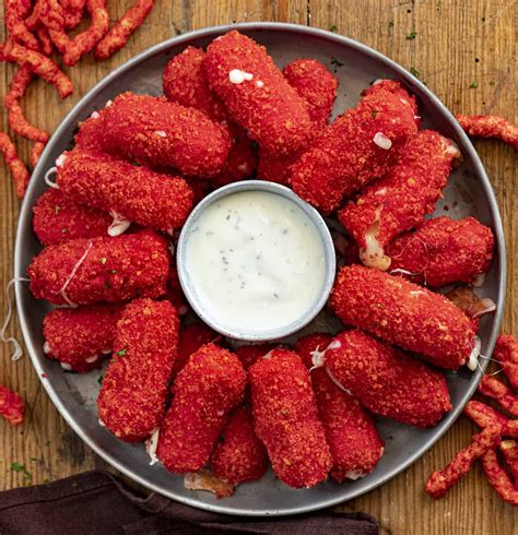 Can I bake CHEETOS FLAMIN' HOT Mozzarella Sticks instead of frying them?