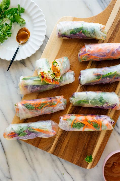 Can I make fresh spring rolls in advance?