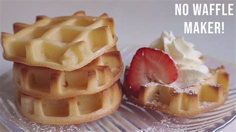 Can I make mini waffles without a waffle maker?