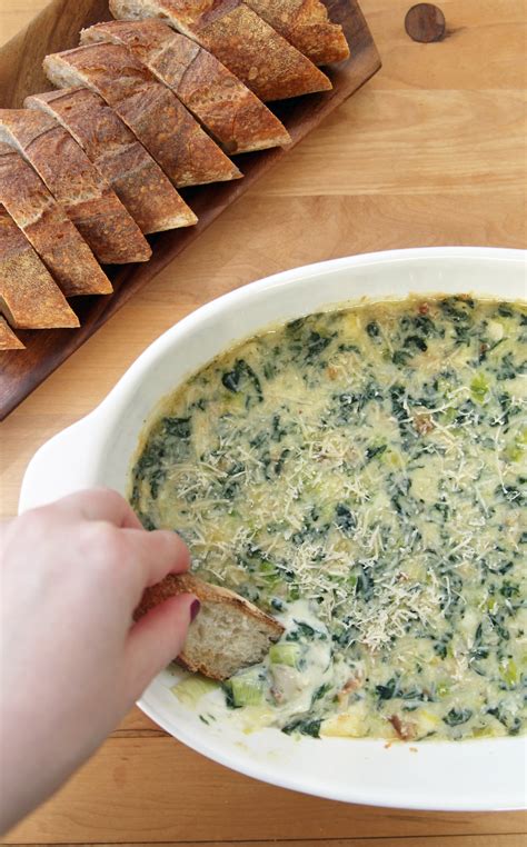 Can I make the spinach and artichoke dip ahead of time?