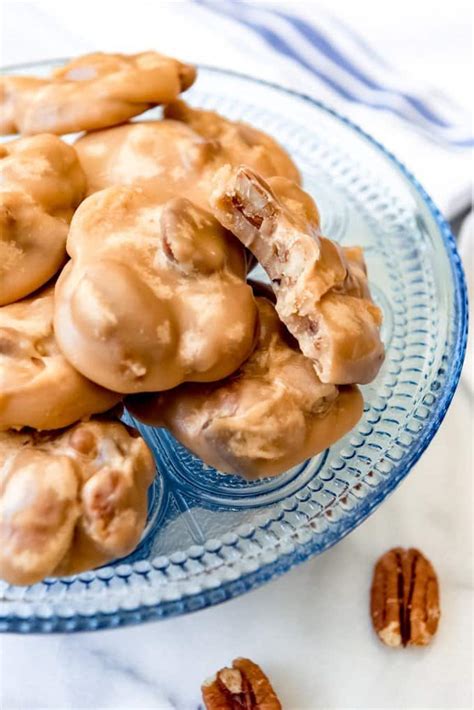 Can pecan pralines be stored for later?