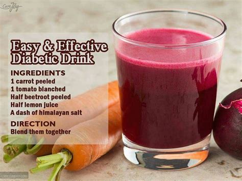 Can people with diabetes drink these juice recipes?