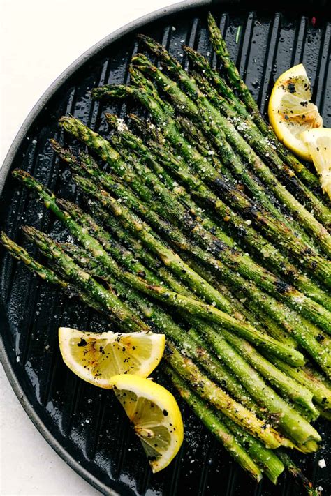 Can you share a recipe for grilled asparagus?