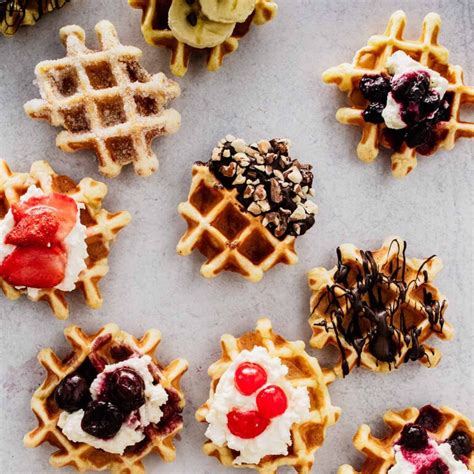 Delicious Mini Waffles: Bite-sized Breakfast Treats for the Whole Family