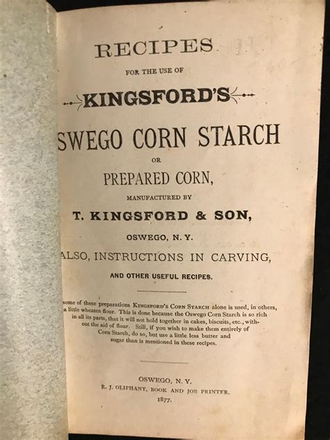 Best Oswego Corn Starch Recipes and Carving Tips | Kingsford