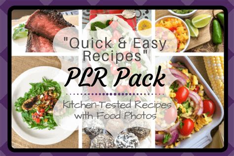 Discover Quick Easy PLR Recipes Volume 2 Boost Your Cooking Repertoire in No Time