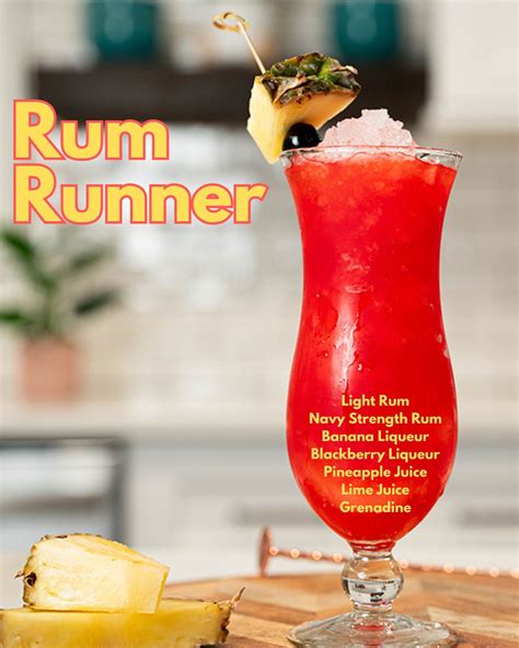 Experience the Unforgettable Tastes of the Famous Rum Runner Cocktail