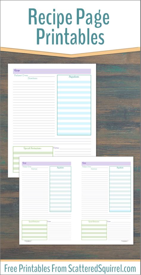 Handy Recipe Binder Dividers: The Perfect Solution for Organizing Your Recipes