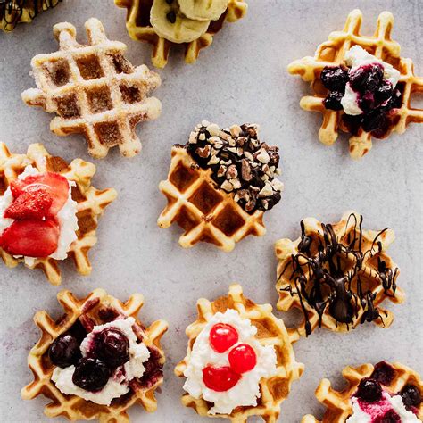 How do I make mini waffles?