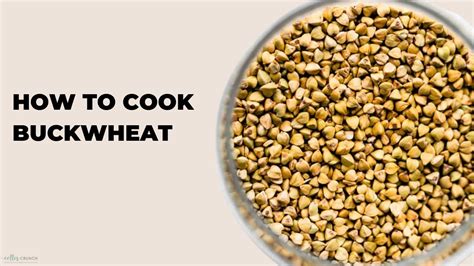 How do you cook tartary buckwheat?