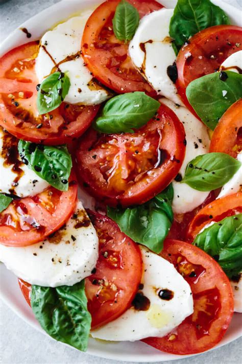 How do you make Caprese salad with Campari tomatoes?