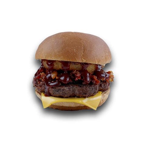 How does 1/3 Pound Bacon Burger (34586.8) fit into your Daily Goals - calories, carbs, nutrition