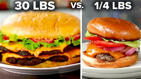 How does 1/4 Pound Double Hamburger fit into your Daily Goals - calories, carbs, nutrition