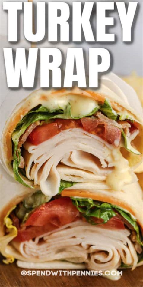 How does 1 Turkey Wrap fit into your Daily Goals - calories, carbs, nutrition