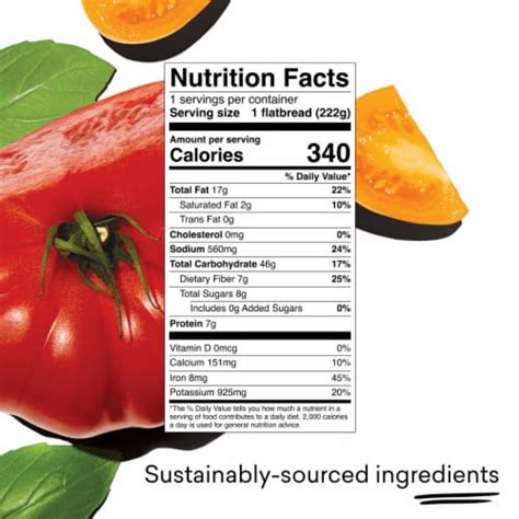 How does 100% Natural Harvest Tomato with Basil fit into your Daily Goals - calories, carbs, nutrition