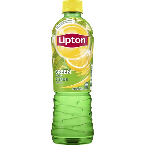 How does 100% Natural Lipton Iced Green Tea with Lemon, Bottle, 20oz fit into your Daily Goals - calories, carbs, nutrition