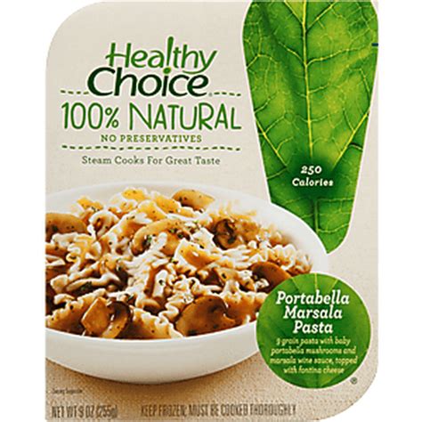 How does 100% Natural Portabella Marsala Pasta fit into your Daily Goals - calories, carbs, nutrition