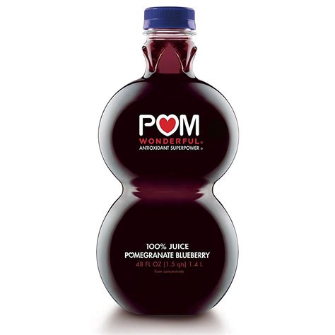 How does 100 % Juice Blueberry Pomegranate fit into your Daily Goals - calories, carbs, nutrition