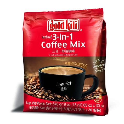 How does 3-In-1 Low Fat Coffee fit into your Daily Goals - calories, carbs, nutrition