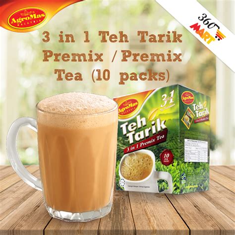 How does 3-In-1 Teh Tarik fit into your Daily Goals - calories, carbs, nutrition