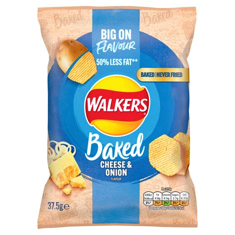 How does 37.5g Cheese & Onion Crisps fit into your Daily Goals - calories, carbs, nutrition