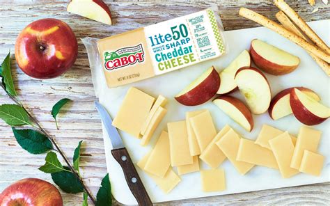 How does 50% Light Cheddar Cheese fit into your Daily Goals - calories, carbs, nutrition