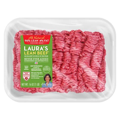 How does 96% Lean Ground Beef fit into your Daily Goals - calories, carbs, nutrition
