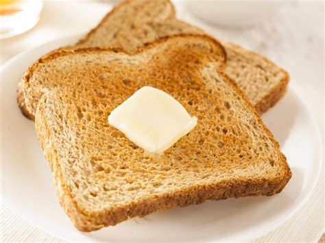 How does A Slice of Buttered Toast fit into your Daily Goals - calories, carbs, nutrition