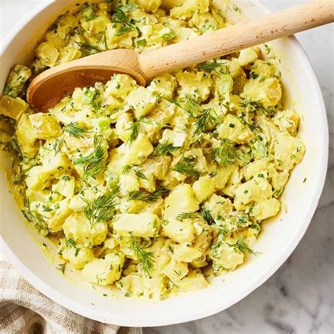 How does Aegean Potato Salad fit into your Daily Goals - calories, carbs, nutrition