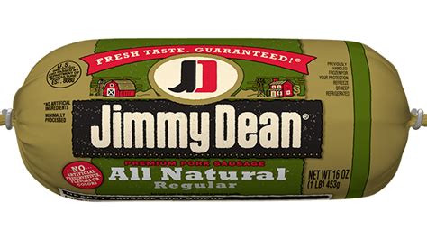 How does All Natural Regular Pork Sausage fit into your Daily Goals - calories, carbs, nutrition