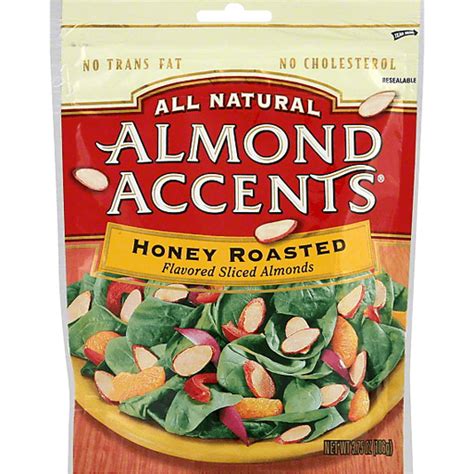How does Almond Accents Honey Roasted fit into your Daily Goals - calories, carbs, nutrition