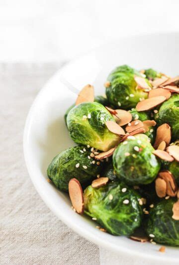 How does Almond Brussels Sprouts fit into your Daily Goals - calories, carbs, nutrition