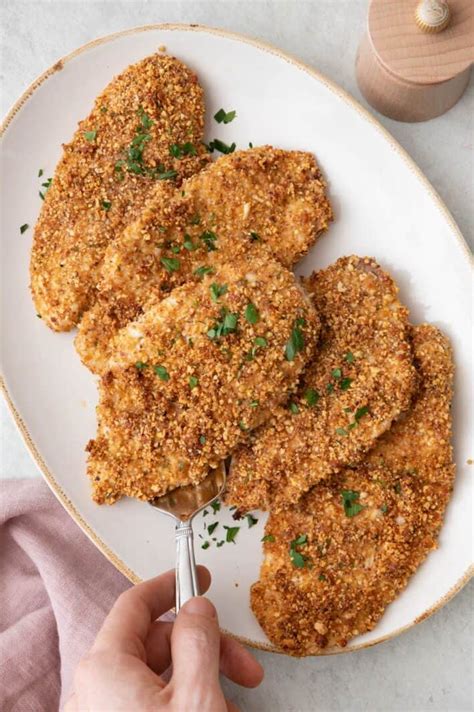 How does Almond Crusted Chicken Strips - Large fit into your Daily Goals - calories, carbs, nutrition