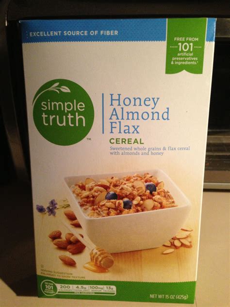 How does Almond Flax Cereal fit into your Daily Goals - calories, carbs, nutrition