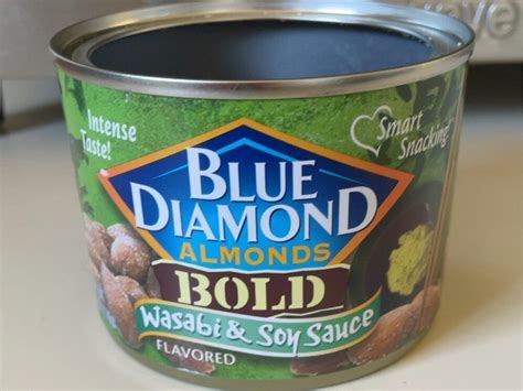 How does Almonds Wasabi and Soy Sauce fit into your Daily Goals - calories, carbs, nutrition