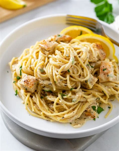 How does Angel Hair Pasta with Lemon and Chicken, Balsamic Peppers and Seasoned Broccoli fit into your Daily Goals - calories, carbs, nutrition