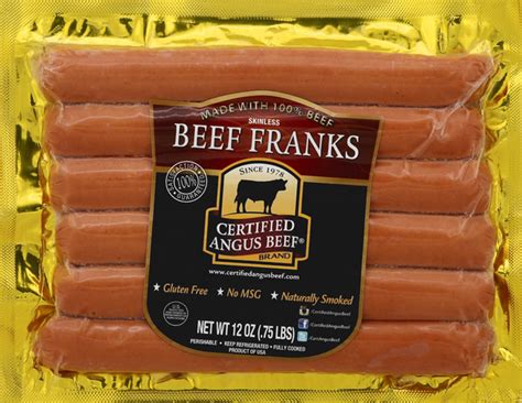 How does Angus Beef Franks fit into your Daily Goals - calories, carbs, nutrition