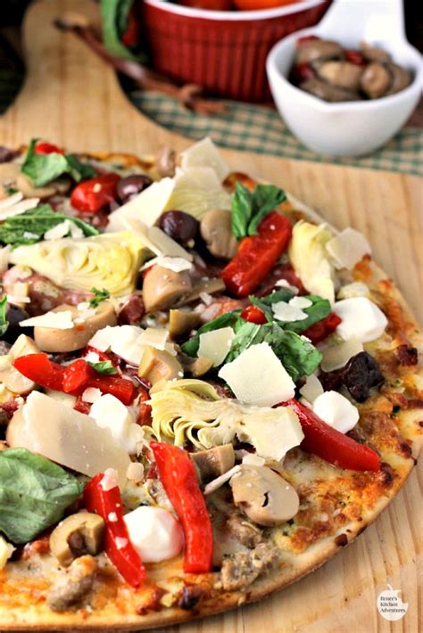 How does Antipasto Pizza - slice fit into your Daily Goals - calories, carbs, nutrition